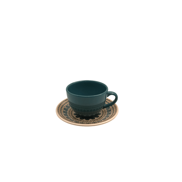 12 Piece Teacup &amp; Saucer Set