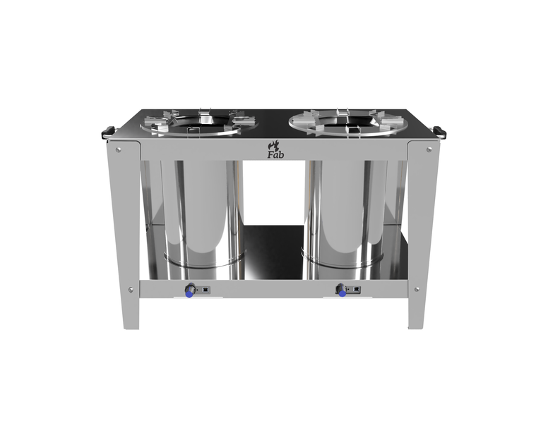 Double Forced Air Biomass (FAB) Stove