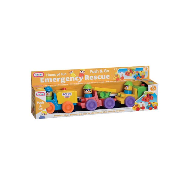 Funtime 3PC Emergency Rescue Trucks
