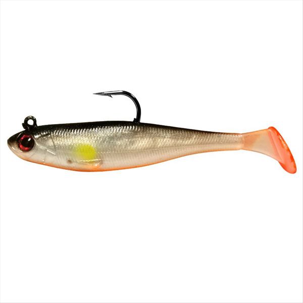 Single Hook T-Tail Bait Set With Built-In Lead Block 9Cm
