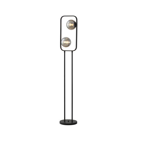 Glowing Pairs: SL417 Black Twin-Light Standing Design