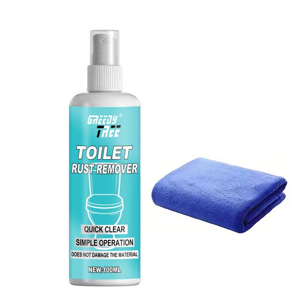 Heavy-Duty Ceramic/Toilet Rust Eliminator 100ml - Quick-Acting Rust
