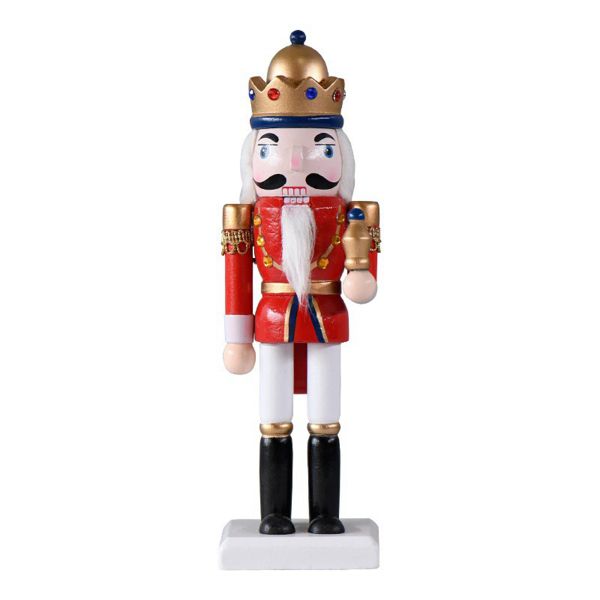 Creative Wooden Nutcracker Adorn Creative Wood King Ornament Lovely Home De