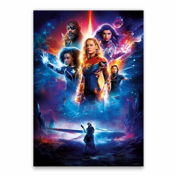 Captain Marvel Movie Poster - A1