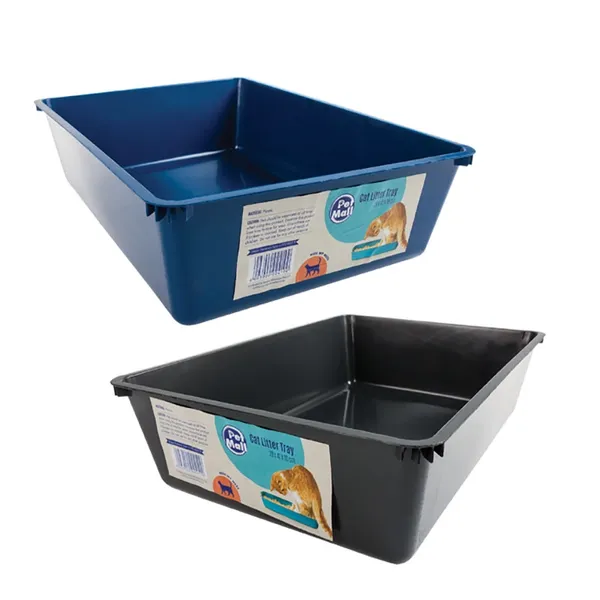 Cat Litter Trays - Set of 2
