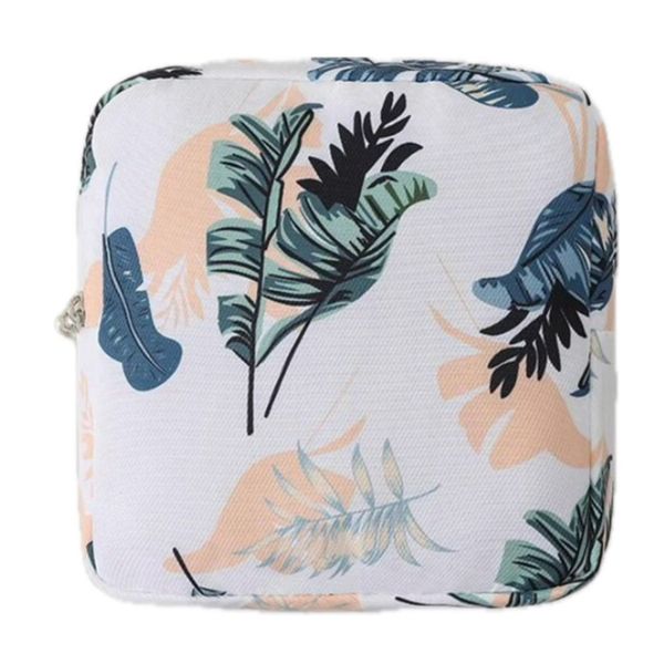 Cosmetic Travel Sanitary Bag - Tropical