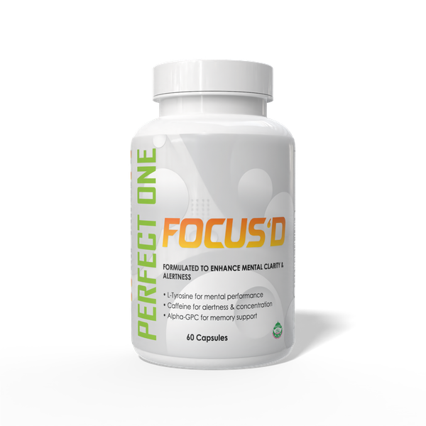 FOCUS'D - Mental Clarity - 60 Capsules