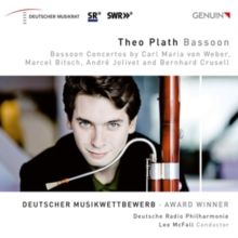 Theo Plath: Bassoon Concertos (CD / Album)