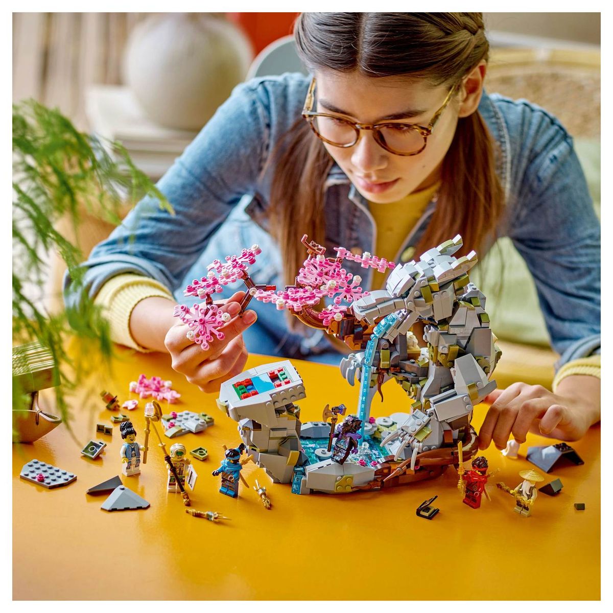 LEGO® NINJAGO® Dragon Stone Shrine Toy Set 71819 Building Toy Set