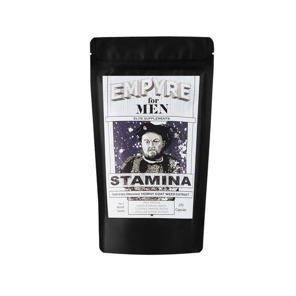 EMPYRE For MEN - STAMINA - Horny Goat Weed (Epimedium) 270 Capsules