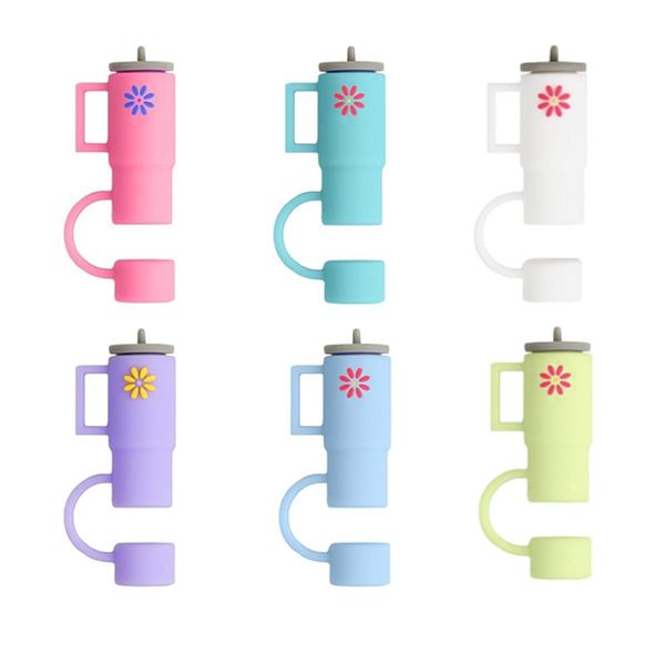 6 Piece Silicone Straw Cover Cap for Cup 30oz &amp; 40oz