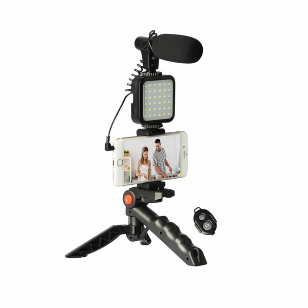 Smartphone and Vlogging Camera, Video Recording Photo Studio Kit Q-ZJ09