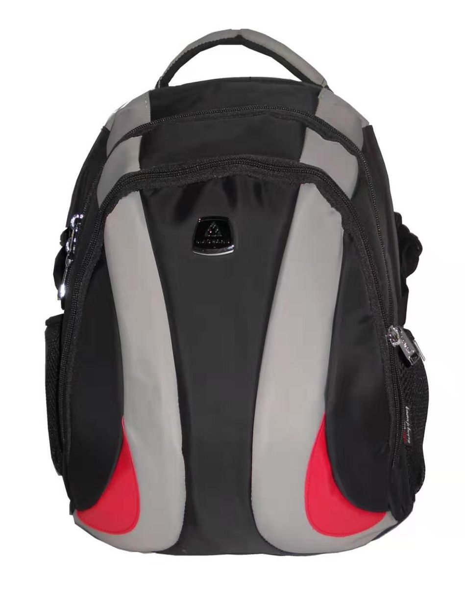 BAO WANGBackpack Laptop Bag School Bag Black/Grey/Red Shop Today