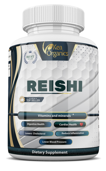 Kea Organics - REISHI MUSHROOM EXTRACT - 60 Veggie Capsules