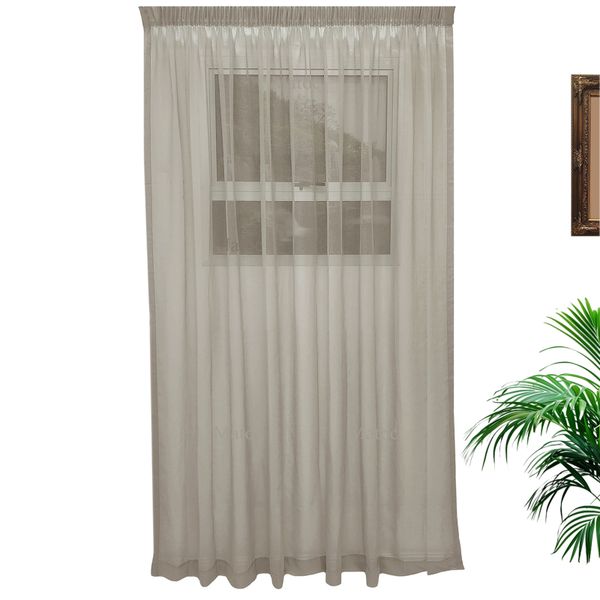 Matoc Designs Curtain - Mystic Voile - Pink - Taped