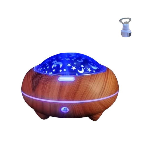 Aorlis AO-50106 Night Light Humidifier With 7LED Light Mode &amp; Bottle Opener