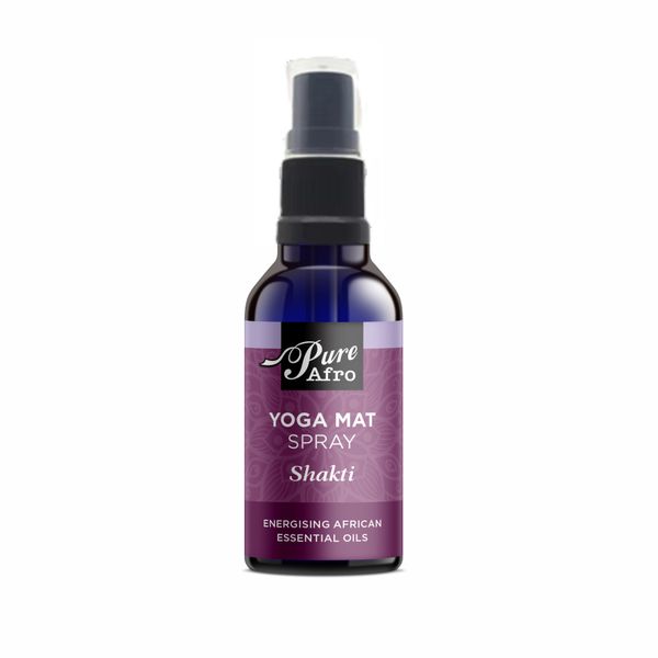 Pure Afro Shakti Yoga Mat Spray -50ml - Natural Sanitising Cleaner