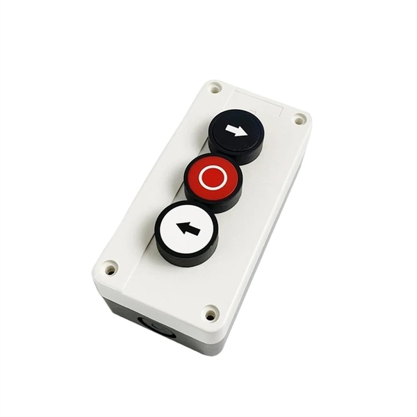 Waterproof Three Hole Push Button Switch Box 2No 1Nc Compatible with None