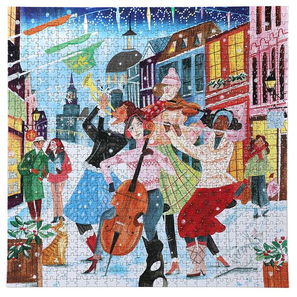 eeBoo Family Puzzle - Music in Montreal: 1000 Pieces
