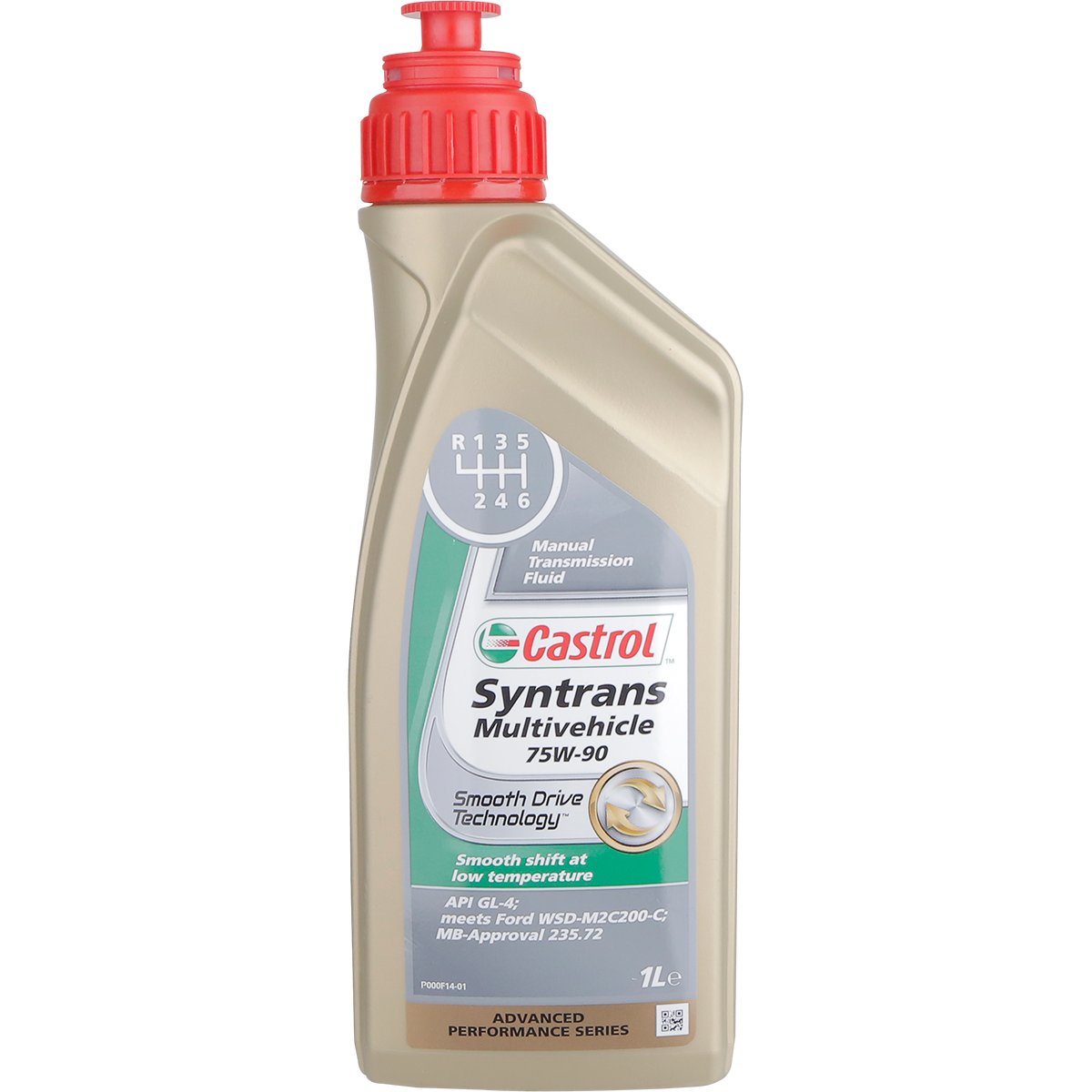 Castrol Syntrans Multivehicle 75W90 Full Syn Manual Trans Fluid 1 Litre ...