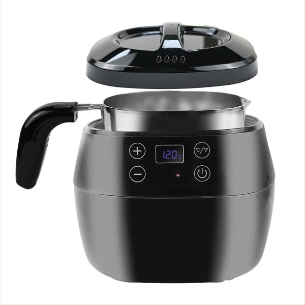 Wax Melter, Candle Making Kit, Wax Pot 1000ml Capacity, Candle Jars for Mak