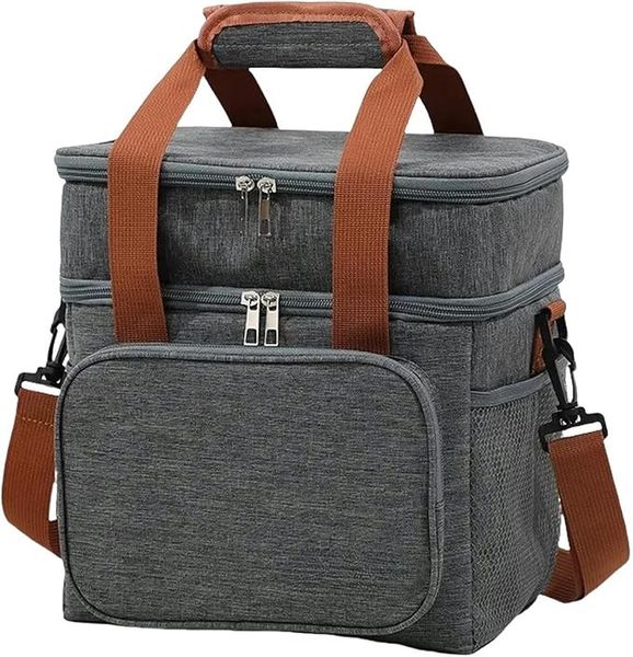 Large Double Waterproof Lunch Bag