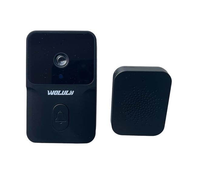 Wireless doorbell with camera and chime