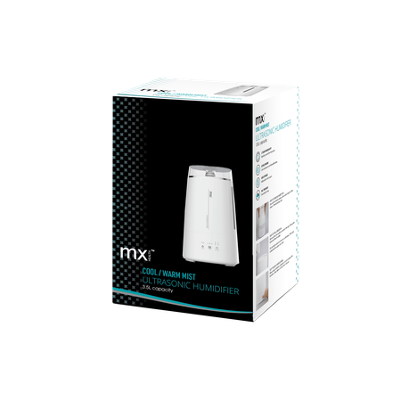 Mx Cool Warm Mist Ultrasonic Humidifier, Ultrasonic Warm Mist Humidifier