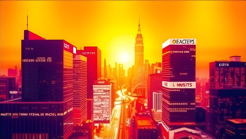RootedArt Canvas Wall Art Home Decor - Skyline 1