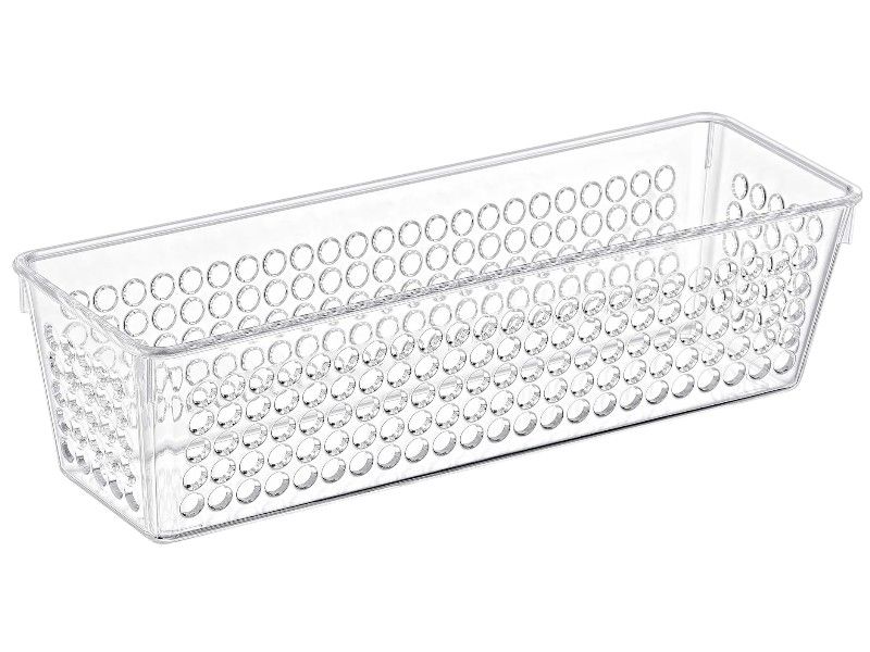 Transparent Fridge Organizer - 1.1L - 23.5x7.5x6.2cm