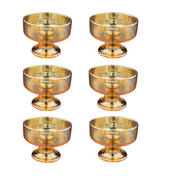 Dessert/Icecream Bowl Iceville Gold 6 Piece