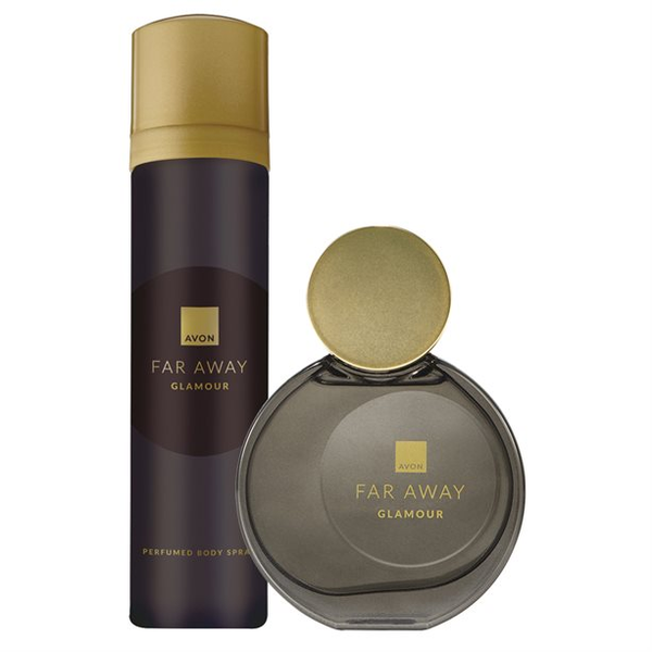 Avon - Far Away Glamour 2 of 50ml Perfume &amp; 90ml Body Spray Set for Her