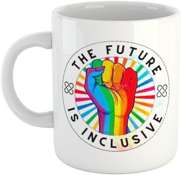 Future is inclusive-Father's day-Mother's day-Christmas-Valentines Mug