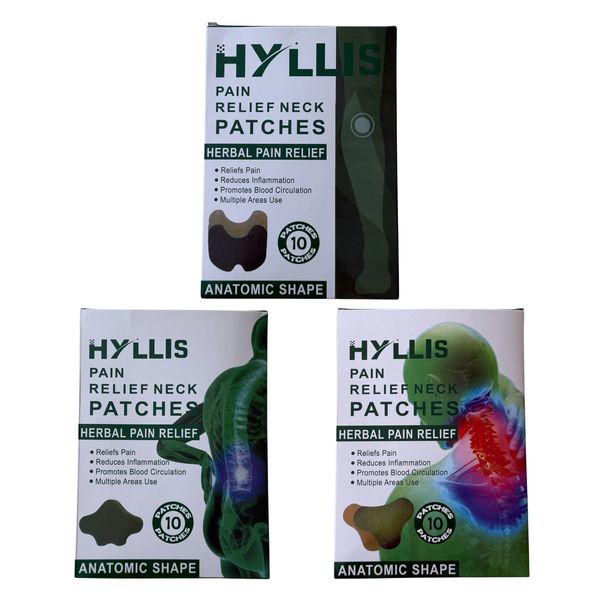 30 Pieces Hyllis Neck &amp; Back &amp; Knee Pain Relief Patches