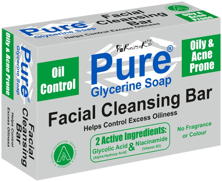 Pure Facial Cleansing Soap Bar for Oily to Acne-Prone Skin
