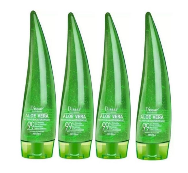 4 Pack Aloe Vera Soothing And Moisturizing Gel (250ml)