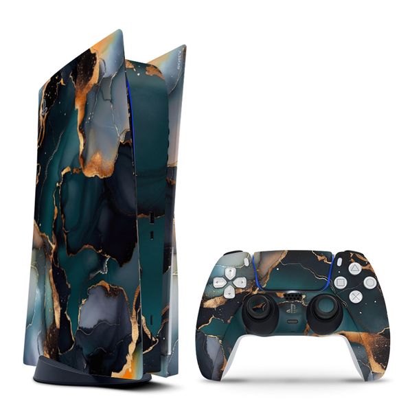 Decal Skin Compatible with PS5 (Disc) - Abstract Deep Marble (Decal Only)