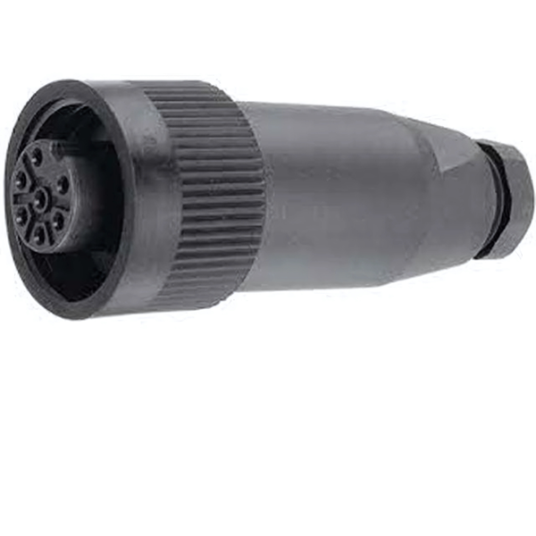 99-4218-00-07 - RD24 6+PE Female Power Connector, Screw Lock, IP67