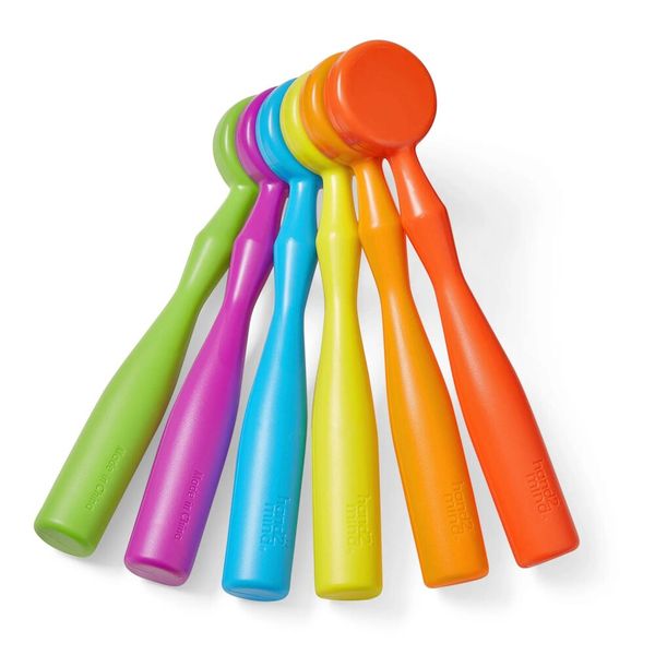 Hand2Mind - Colourful Magnetic Wands - Multi-Sensory Fine Motor Tool 6pcs