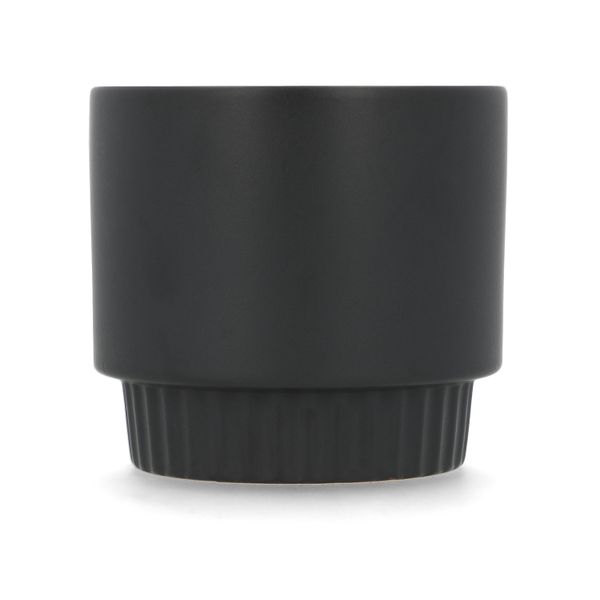 George &amp; Mason - Linear Base Ceramic Planter - Black