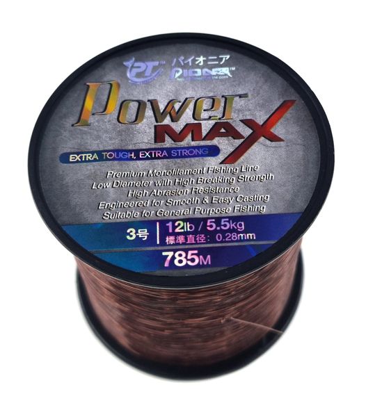 Pioneer Power Max Fishing Line 12LB 785m