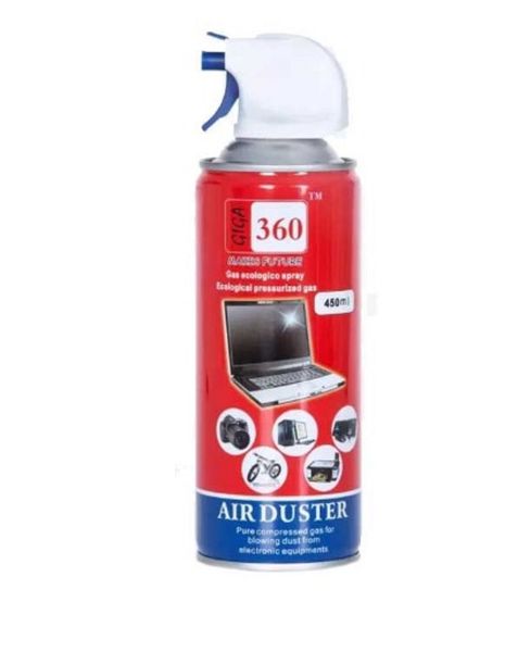 Multipurpose Cleaning Dust Gas Cleaner Compressed Gas Air Duster Spray 360