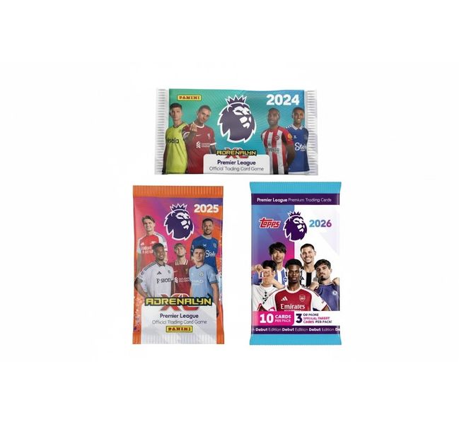 English Premier League 24-26 Trading Cards Legacy Collection Value Bundle