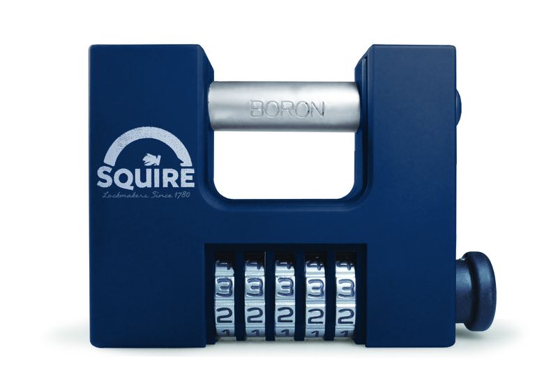 Padlock 85mm 5 Wheel Combination Insurance lock Squire