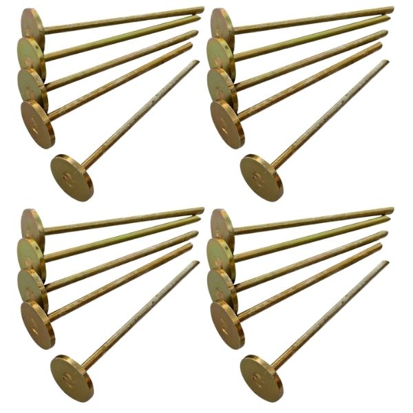 LK's - Groundsheet / Tent Pegs 150 x 6mm - Pack of 4 (20 Units in Total)