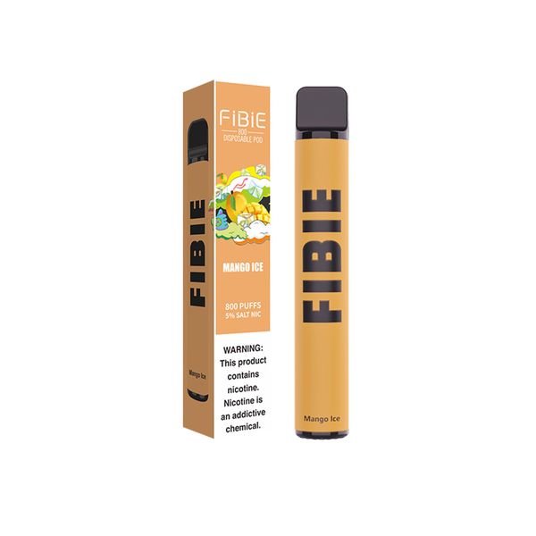 FIBIE 800 Puffs Mango Ice 50mg