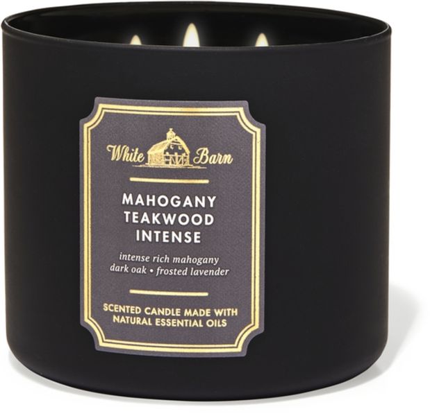 Bath &amp; Body Works Mahogany Teakwood High Intensity Scented Candle 411g
