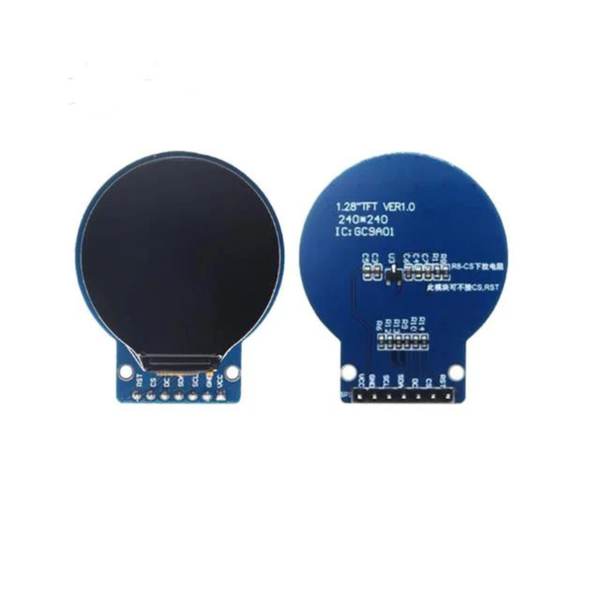 CMU 1.28" Round RGB TFT LCD Display 240x240 SPI Module (GC9A01)