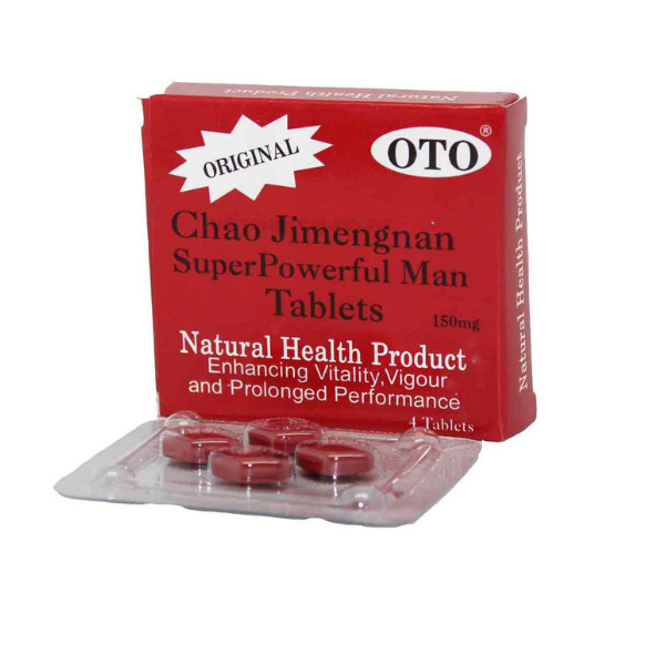 OTO Super Powerful Man Performance Enhancer - 4 Tablets