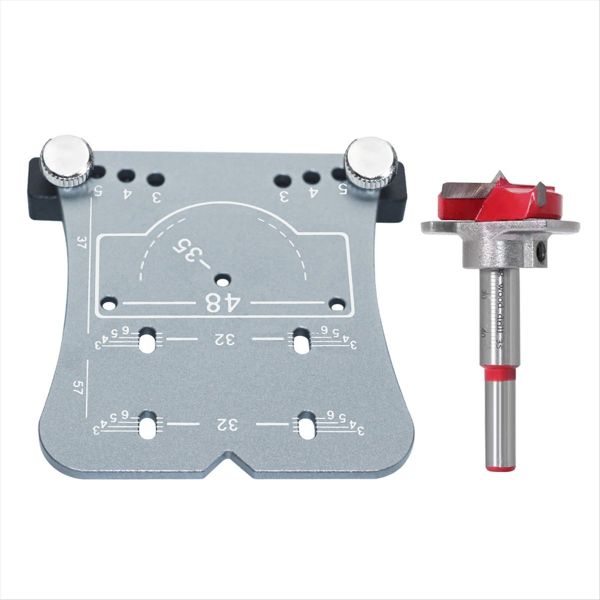 35Mm Woodworking Hinge Hole Opener Punch Tool -B Compatible with Universal